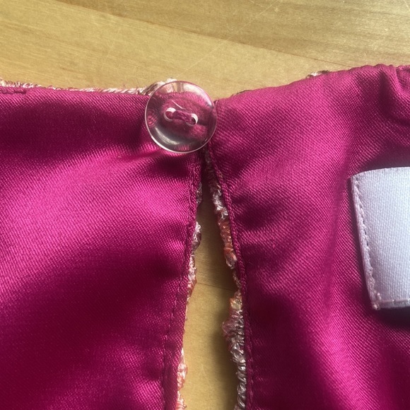 NWT Badgley Mischka Floral Lace Embroidery Overlay Dress - Picture 15 of 17